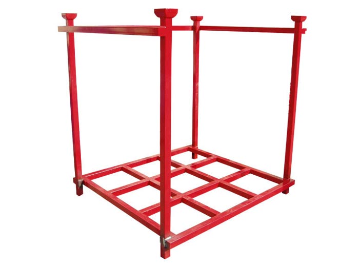 Heavy duty portable steel stacking racks for sale
