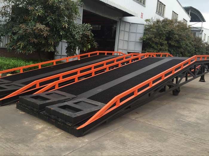 Mobile Loading Container Dock Level Ramps