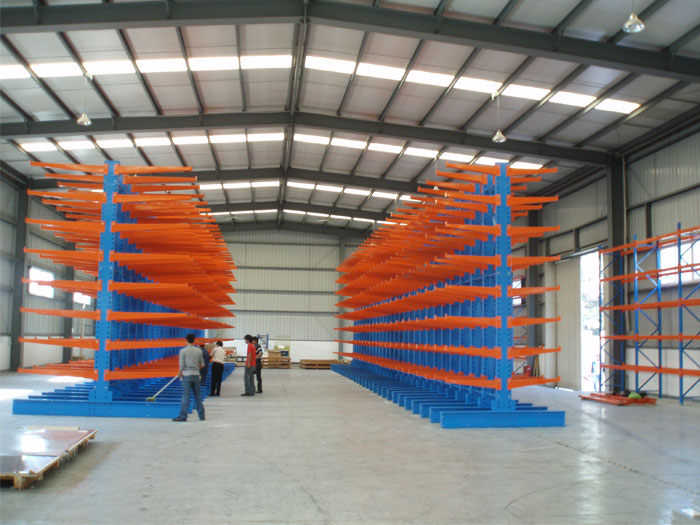 Cantilever Material Lumber Storage Pallet Rack Shelving
