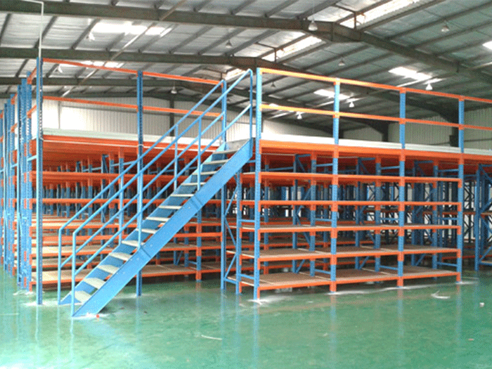 Column Mezzanine Floor Pallet Racking