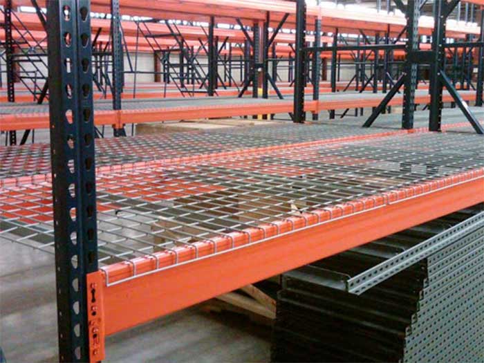 48"D*46L Pallet racking wire mesh decking