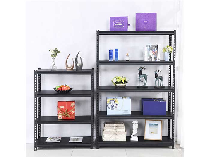 Boltless storage steel shelving adjustable rack