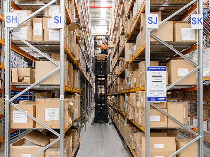 VNA warehouse storage pallet racking