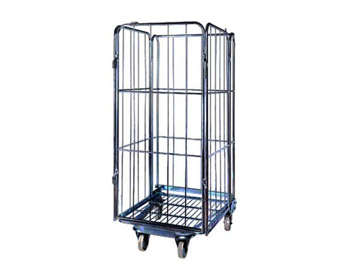 Wire roll container trolley 734×854×1680 mm