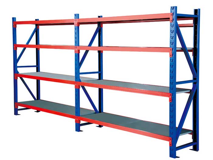 4 Layer Butterfly Hole Long Span Rack System