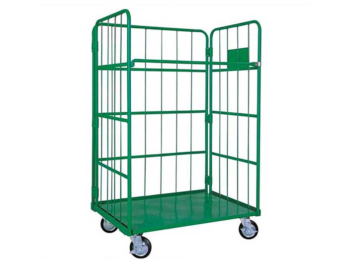 China Supplier Warehouse Cage Roll Container Trolley