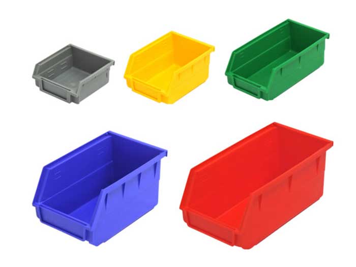 Back hanging thickened combination plastic parts box
