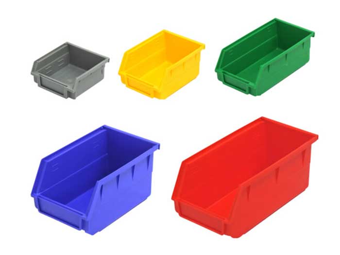 Back hanging thickened combination plastic parts box | Spieth