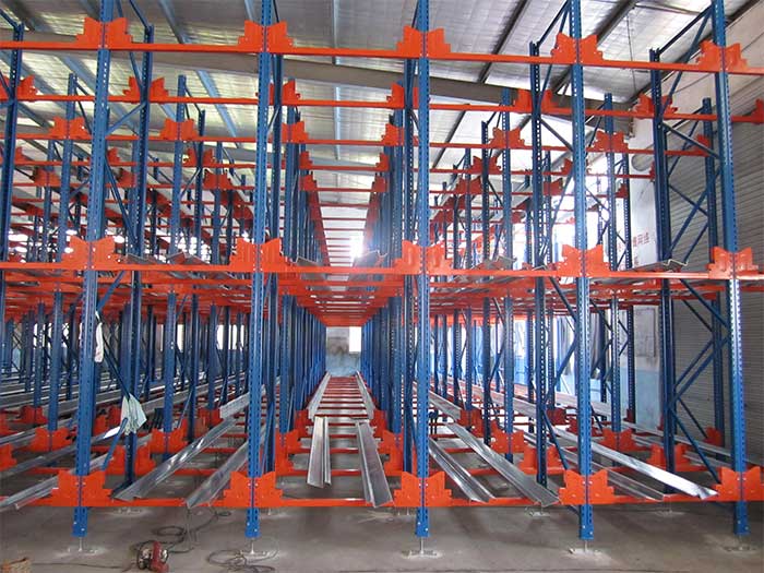 Heavy Duty Warehouse Shuttle Racking Rails