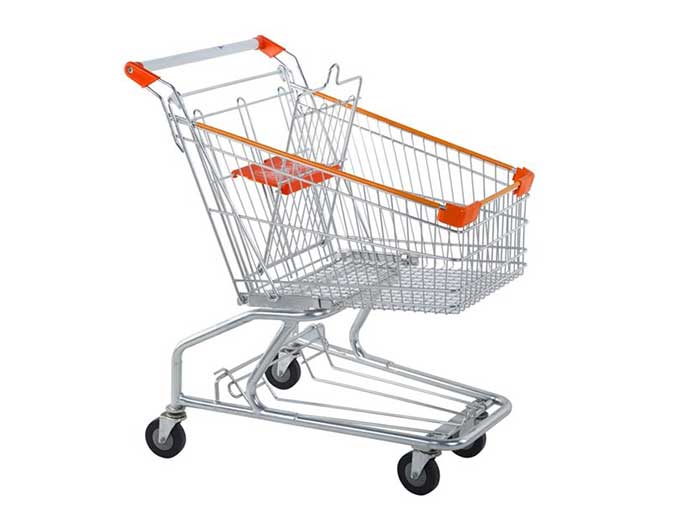 American Style Supermarket Shopping Trolley Carts