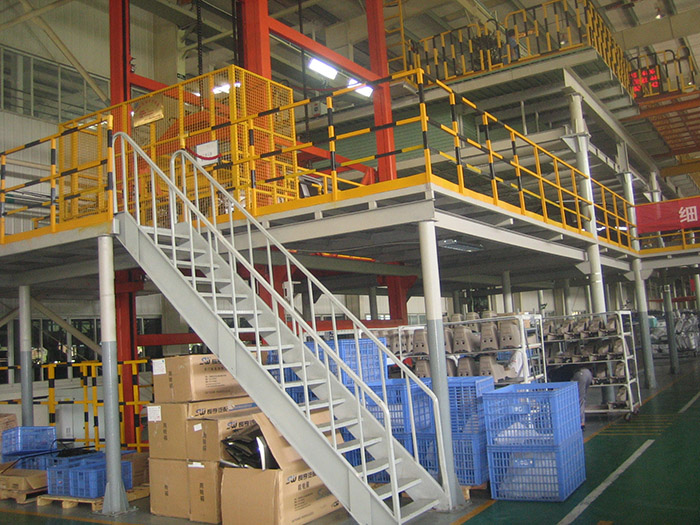 Industrial Storage Steel Platform | Warehouse Mezzanine Systems