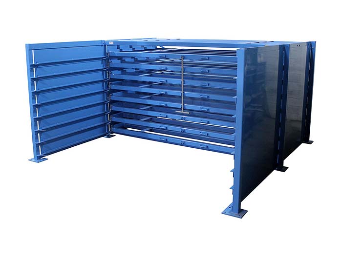 Fabrication Shop Sheet Metal Storage Rack