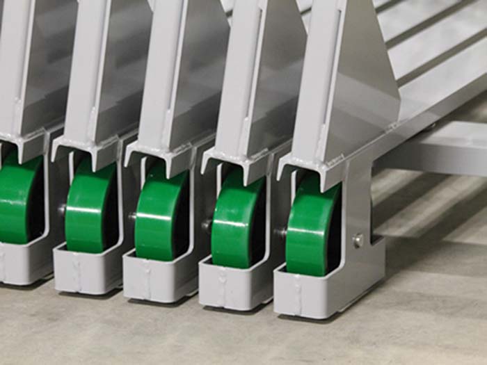 Vertical Roll out Sheet Metal Rack