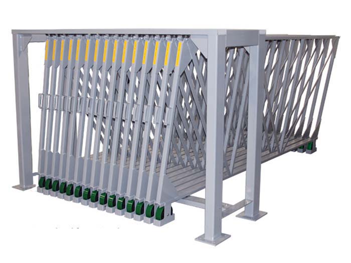 Vertical Roll out Sheet Metal Rack