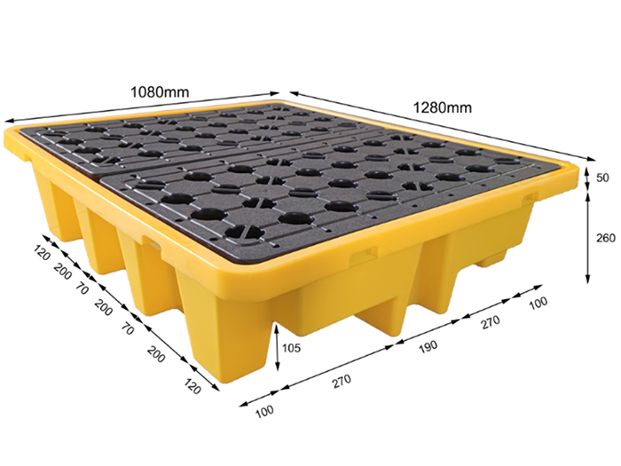 IBC Spill Containment Pallet Solutions – Single, Double & Ds Types Available