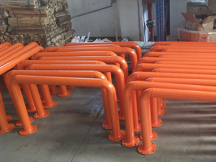 U-Shaped Warehouse Pallet Rack Guards