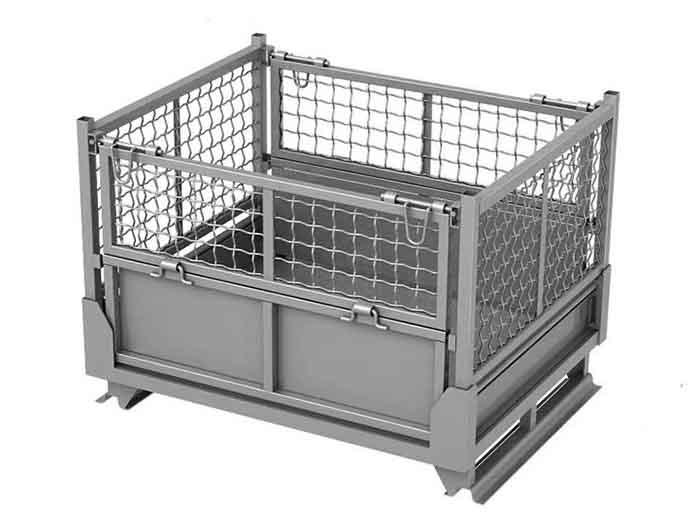 Heavy Duty Collapsible and Stackable Stillage Cage