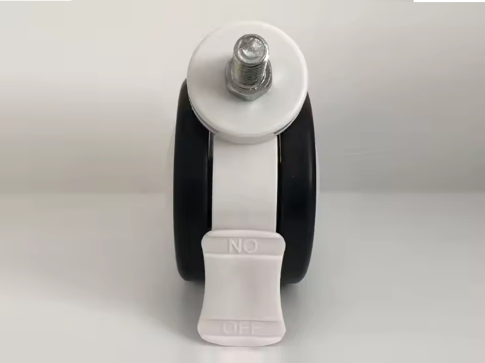 Medical Casters & Wheels | 4 Inch Silent Brake Swivel for Beds
