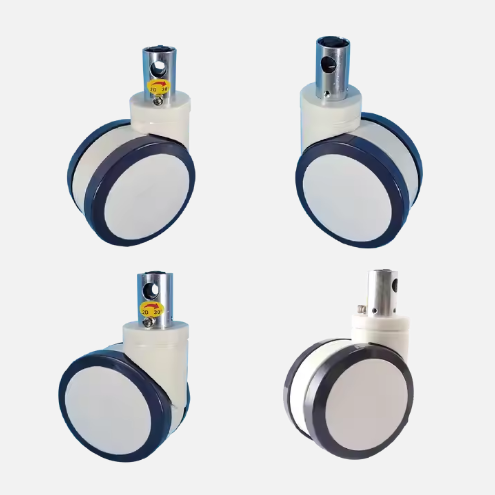 5 Inch Medical Casters Wheels for Hospital Beds & Furniture