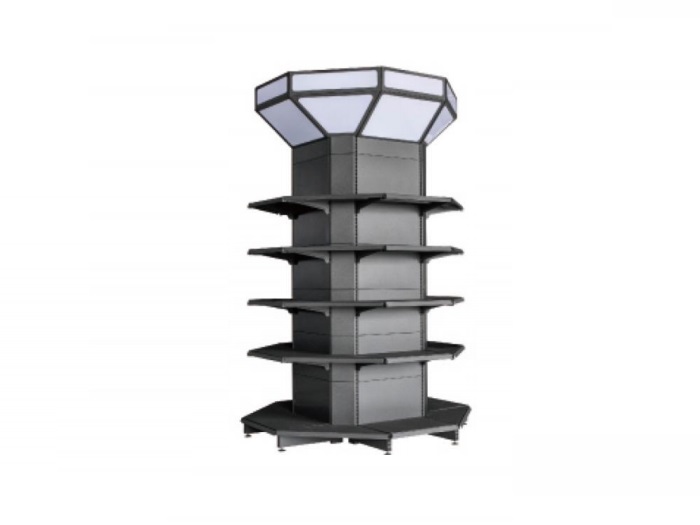 Shelving Around Columns for Supermarkets