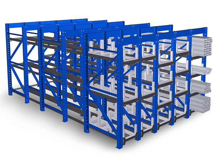 Roll Out Honeycomb Rack