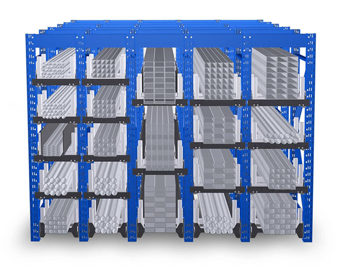 Roll Out Honeycomb Rack