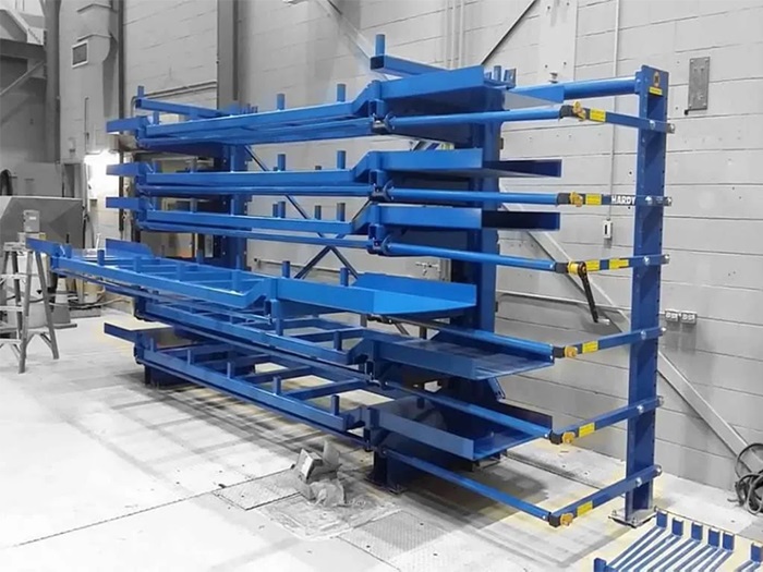 Roll Out Cantilever Racking