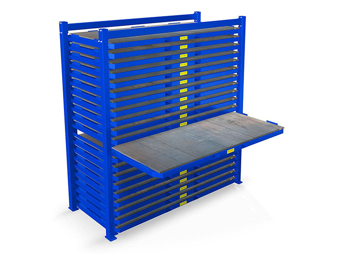 Roll Out Sheet Tower Rack