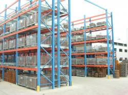 warehouse storage pallet racking system