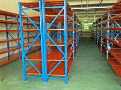 Spieth warehouse used dexion longspan shelving system