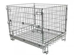 Eu Style Heavy Duty Steel Wire Container Cages For Storage