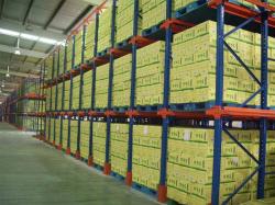 What is double deep pallet racking system