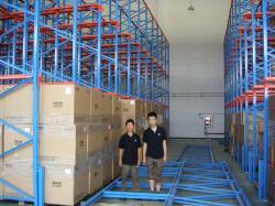 What is double deep pallet racking system