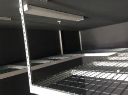 Light duty overhead garage storage racks systems units