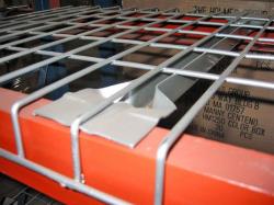 Spieth welded wire mesh decking panels pallet racking