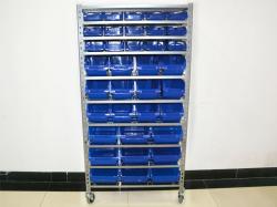 Light Duty Steel Boltless Rivet Garage Storage Shelving System