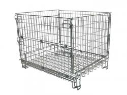 Warehouse Steel Wire Mesh Container Cages