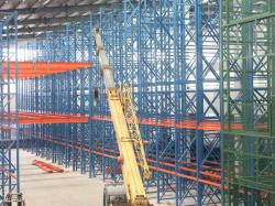 Warehouse Steel Double Deep Pallet Racking Rystem Design