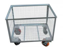 Wire Container With Wheels For Sale