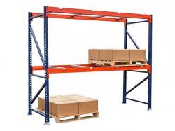 Pallet rack freestanding shelving unit for sale