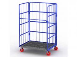 China Supplier Warehouse Cage Roll Container Trolley