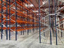 High performance industrial warehouse pallet racking system