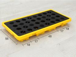 2 Drum Spill Containment Pallet for Oil