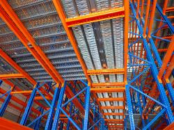 Durable Perforated Steel Grating Panels for Mezzanine Floors