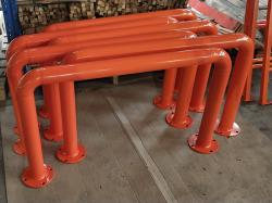 U-Shaped Warehouse Pallet Rack Guards