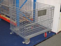 Metal Rolling Storage Cage on Wheels for Sale