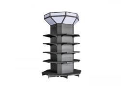 Shelving Around Columns for Supermarkets
