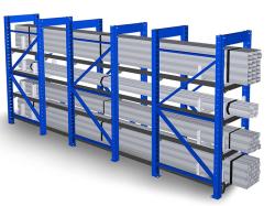 Roll Out Honeycomb Rack
