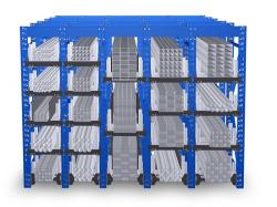 Roll Out Honeycomb Rack