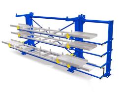 Roll Out Cantilever Racking